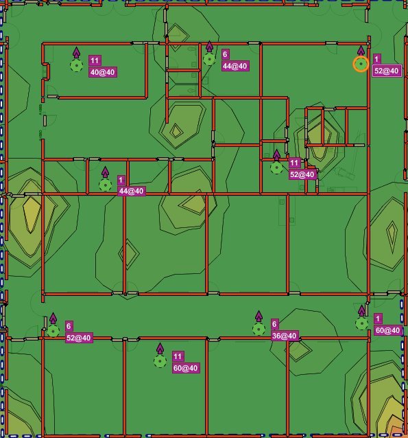 Predictive planning throughput projections for WiFi network system by KIT Communications